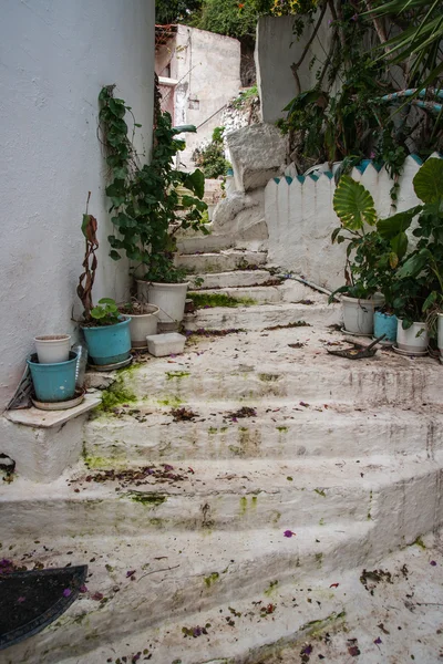 ポロス島、ギリシャの島で都市の景観 — ストック写真