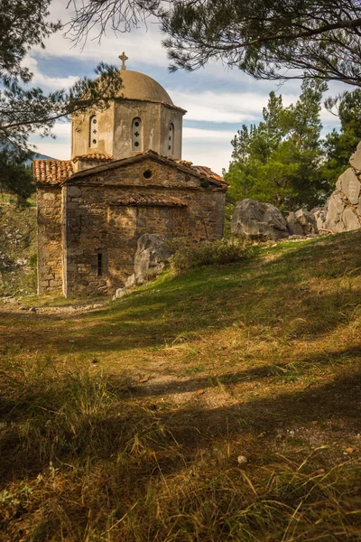 Iglesia medieval en Grecia — Foto de Stock