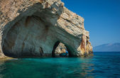 Картина, постер, плакат, фотообои "blue caves, zakinthos, greece", артикул 94226366