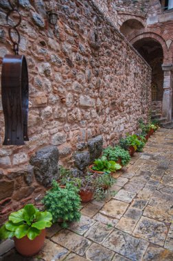 Görüntü Manastırı St Luke Delphi yakınındaki