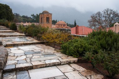 Görüntü Manastırı St Luke Delphi yakınındaki