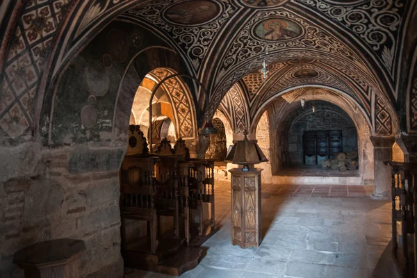 Afbeelding van het klooster van St. Luke in de buurt van Delphi — Stockfoto