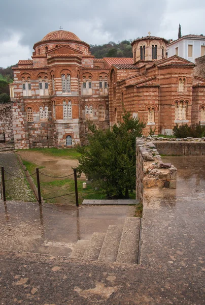 Imagen del monasterio de San Lucas cerca de Delfos — Foto de Stock