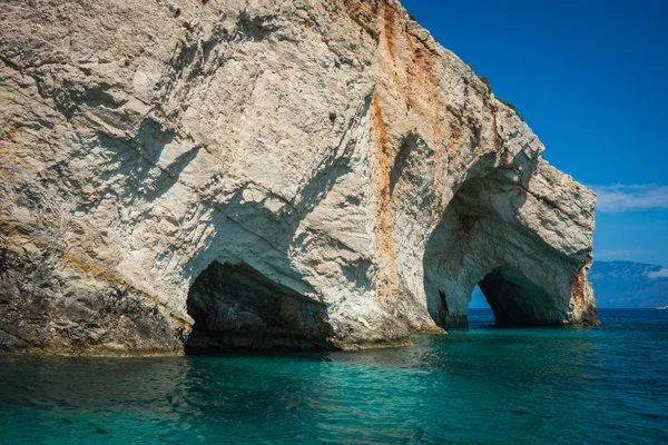 Modrá jeskyně, Zakinthos, Řecko — Stock fotografie