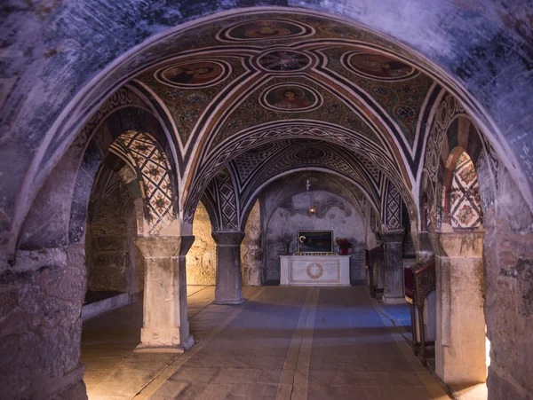 Imagen del monasterio de San Lucas cerca de Delfos — Foto de Stock