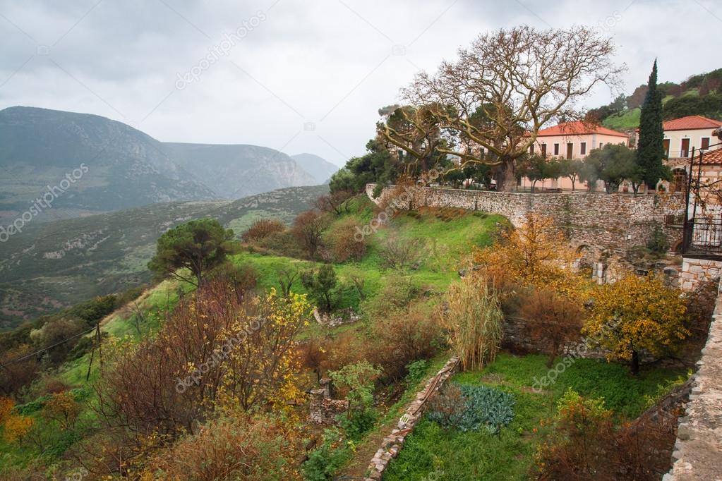 Image of  monastery of St. Luke near Delphi