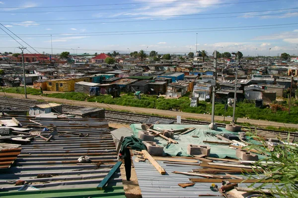 Casas Khayelitsha Township Ciudad Del Cabo —  Fotos de Stock