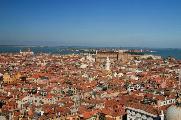 Panorama Pohled Město Benátky Itálie — Stock fotografie