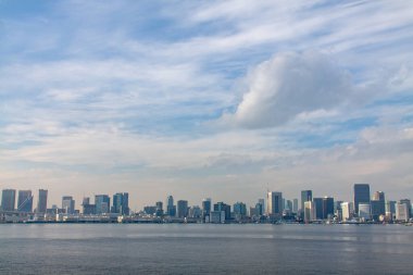 Tokyo, Japonya 'da deniz manzarası
