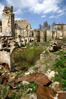 2007 'de Shusha' nın Azerbaycan bölgesinin kalıntıları