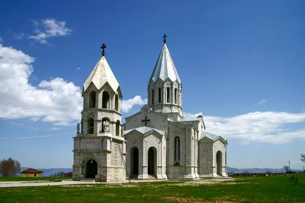 Ghazanchetsots Cathedral Armenian Apostolic Cathedral Shusha Stock Image