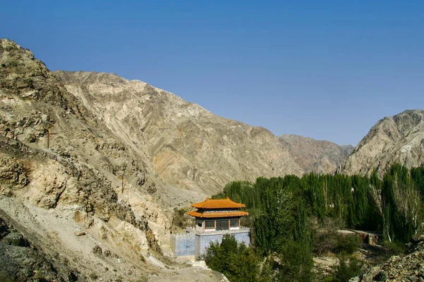 Iron Gate Pass Tiemenguan Korla Xinjiang Cina Trova Nella Gola — Foto Stock
