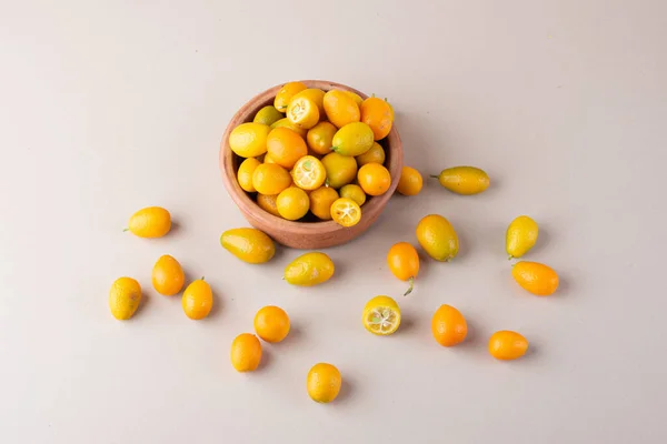 新鮮な柑橘類の背景 健康的な食事のコンセプト — ストック写真