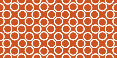 Çember desenli turuncu arkaplan çizimi