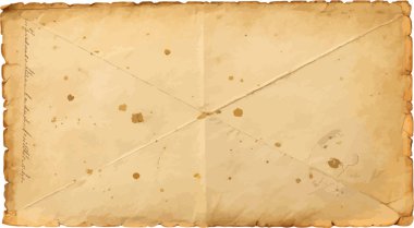 Doğal yaşlanma, grunge lekeleri ve antika stil tasarımı, dijital sanat, retro posterler ve klasik dokümanlar için mükemmel eski kağıt dokusunun vektör çizimi.