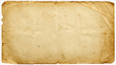 Parlak merkezli eski kağıt dokusu ve yıllanmış vintage tasarım, antik temalı yaratıcı sanat eserleri ve klasik tarihi arkaplanlar için ideal grunge vignette..