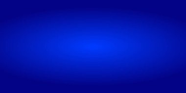 Modern teknoloji markalaştırma sunumu ve yaratıcı dijital tasarım için pürüzsüz bulanık efektli parlak mavi renk gradyanı