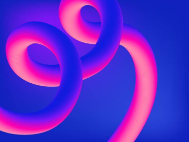 Renkli kıvrımlı sıvı 3 boyutlu arka plan pürüzsüz parlak hareket ve canlı tonlar, dijital sanat için soyut modern kompozisyon, yaratıcı markalaşma, posterler, fütüristik tasarım temaları, görsel efektler, çağdaş reklam ve ifade edici grafik efektleri.