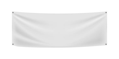 Tekstil kumaş afişi gerçekçi görünümde gösterildi ve şeffaf arka planda izole edildi, reklam tasarımı, marka tanıtımı, perakende satış tabelası, olay grafikleri, pazarlama malzemeleri, ürün duyuruları ve professio için boş asılı kumaş modeli