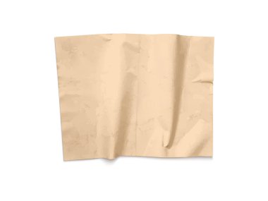 Yırtık kahverengi el işi kağıt dokusu gerçekçi tarzda, geri dönüşümlü kağıt zemin kaba kenarlar ve ambalaj tasarımı için kırışıklıklar, çevre dostu markalar, kırtasiye modelleri, el yapımı ürünler, rustik çizimler, yaratıcı grafik kompozitosu