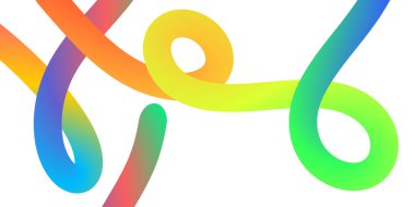 Parti broşürleri için hazırlanmış vektör eğrisi şekilli kurdele arkaplanlı soyut renk çizgileri şablonları kutlama posterleri ve şenlikli marka grafikleri