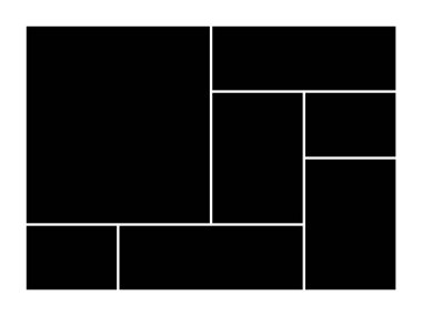 Geometrik fayanslara ve modüler UI tasarım paneline sahip Bento ızgara düzeni modelimsi ağ arayüzü şablonları modern gösterge panelleri ve yaratıcı dijital sistemler için optimize edilmiştir