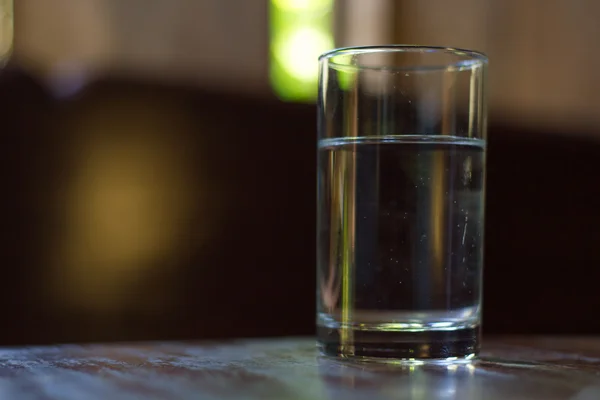 Glass of drink water. — Stock Photo, Image