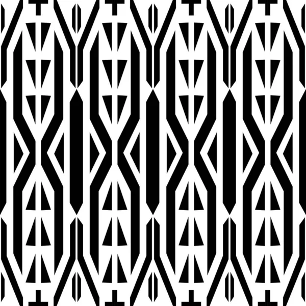 Ikat Seamless Pattern Design Tissu Ethnique Mode Bohème — Image vectorielle