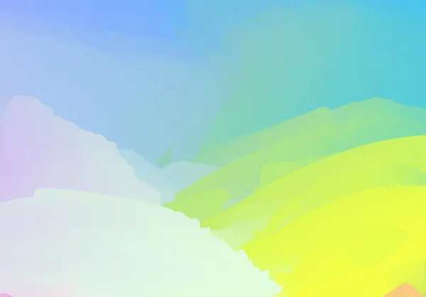 Abstract Kleurrijke Aquarel Voor Achtergrond — Stockfoto