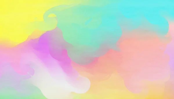 Abstract Kleurrijke Aquarel Voor Achtergrond Pastel Maaswijdte Achtergrond — Stockfoto