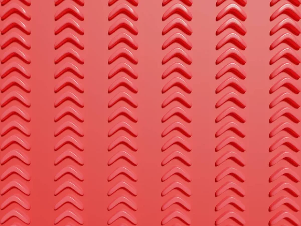 Modèle Abstrait Rendu Fond Rouge — Photo