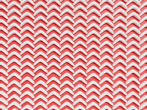 Abstract Render Pattern Red Background — Stock Photo, Image