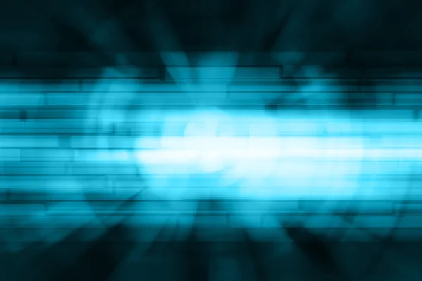 Verschwommene Quadrate Bokeh auf blauem abstrakten Hintergrund — Stockfoto