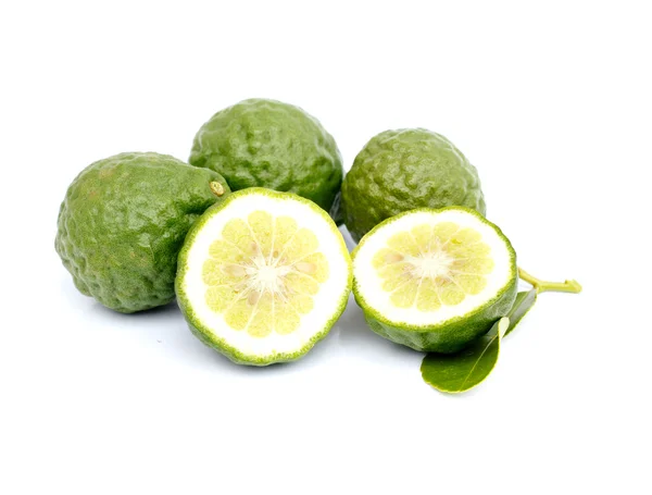 Bergamot на белом фоне. — стоковое фото