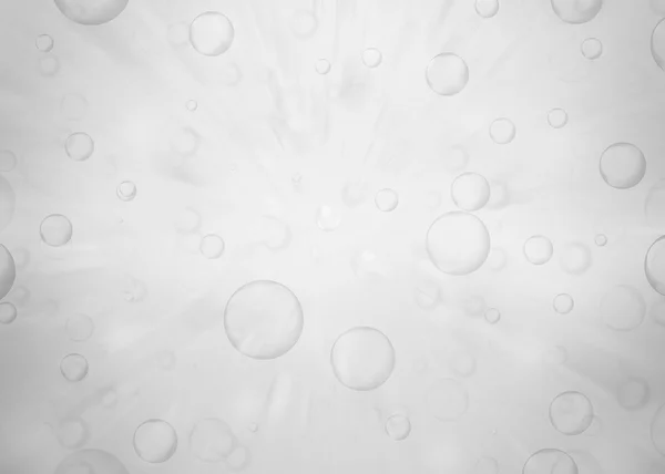 Water bubbels. Abstracte bubbels op grijs water achtergrond — Stockfoto