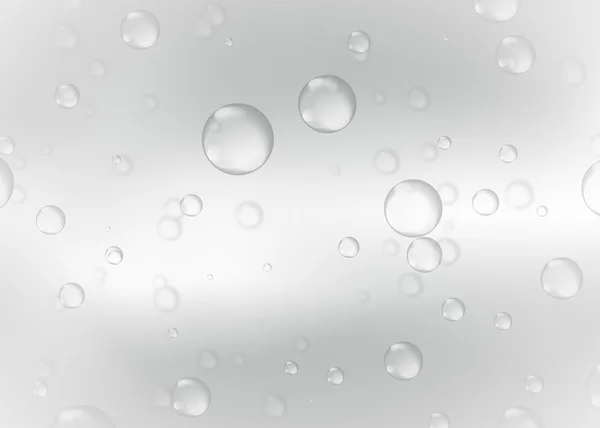 Water bubbles filtered to gray. Abstract bubbles on Gray water b — Stock Photo, Image