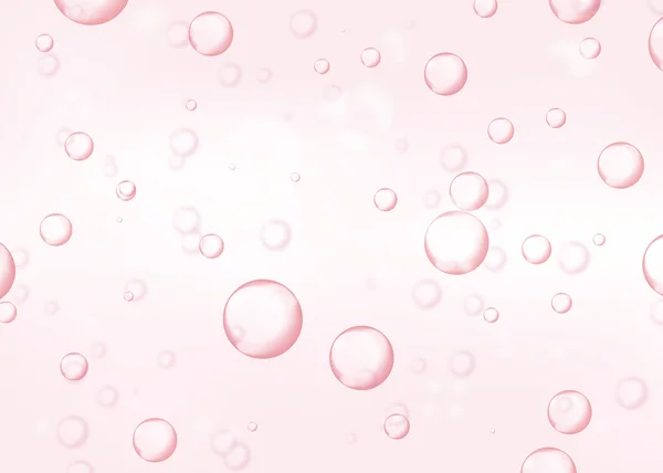 Pembe renge filtre su kabarcıkları. Pembe b soyut kabarcıklar