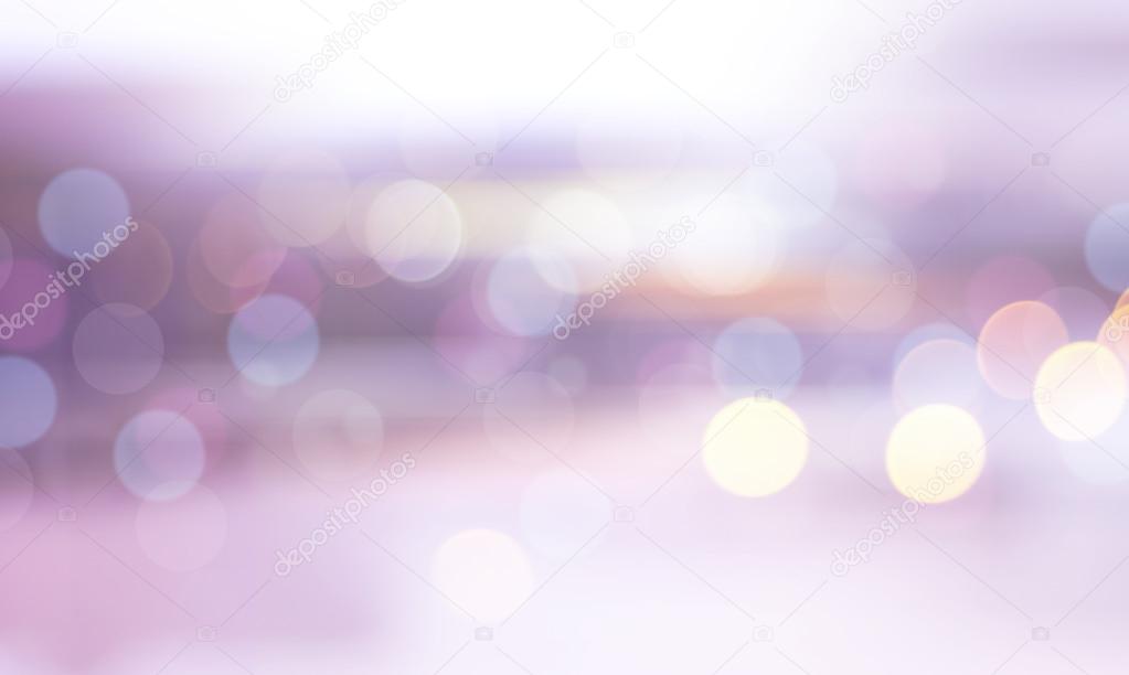 Defocused city night filtered bokeh abstract background.