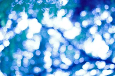 Filterrd mavi renk doğal arka plan bulanık. Ufuk nat