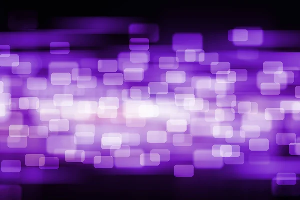 Squares Bokeh on purple background. — Stock Photo, Image