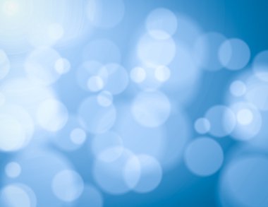 Mavi arka plan bulanık ışıkları