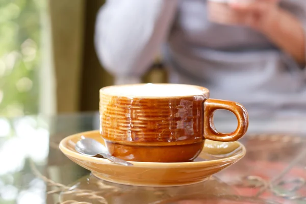Eine Tasse Kaffee. — Stockfoto