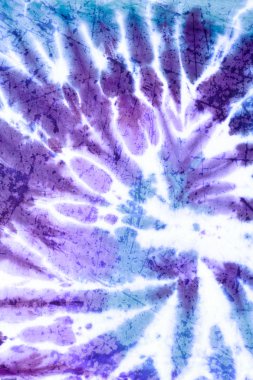 Yaratıcı çift pozlama Grung doku ile kravat boya Tekstil