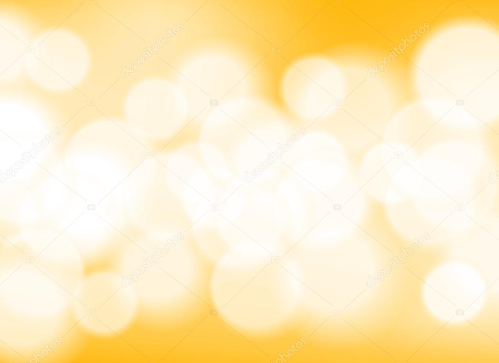 Abstract yellow tone lights background. Blurred background.