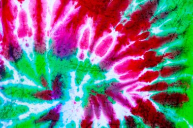 Yaratıcı çift pozlama Grung doku ile kravat boya Tekstil