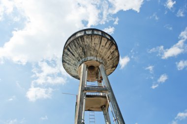 Tayland kentsel su işleri yüksek su deposu.