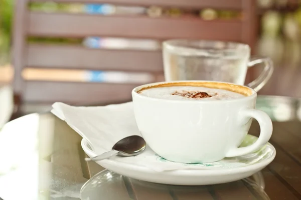 Eine Tasse Kaffee. — Stockfoto