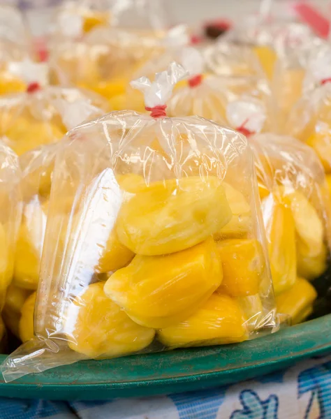 Jack fruit at the market. — Stock Photo, Image