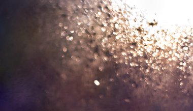 ufuk Raining bokeh vintage sesi, glitter vintage l filtreli