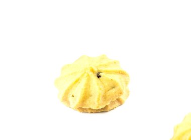 beyaz arkaplanda çerezler.